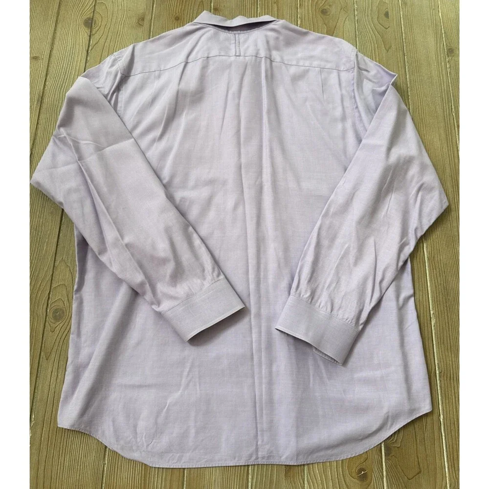 Banana Republic Shirt Men's XL Soft Wash Long Sleeve Lavender Button Down Casual